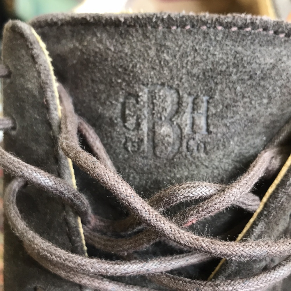 GH BASS SUEDE LEATHER DERBY SHOES WITH SUPER SOLES - Picture 7 of 10
